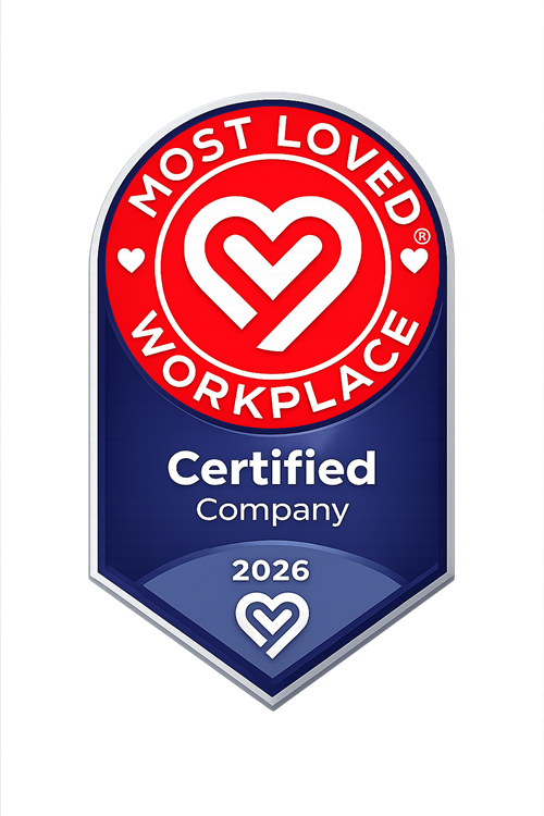 Most Loved Workplace logo 2026